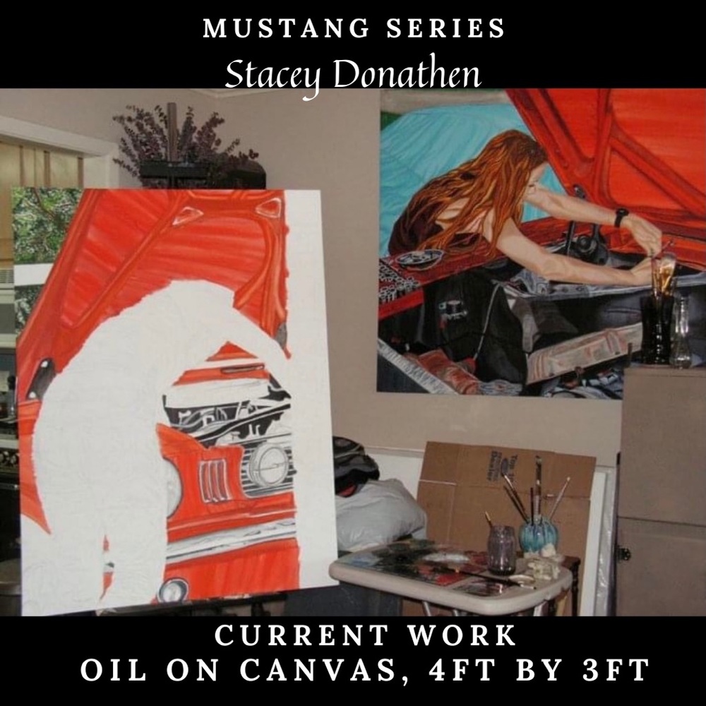 Life Size Oil Painting In Progress!